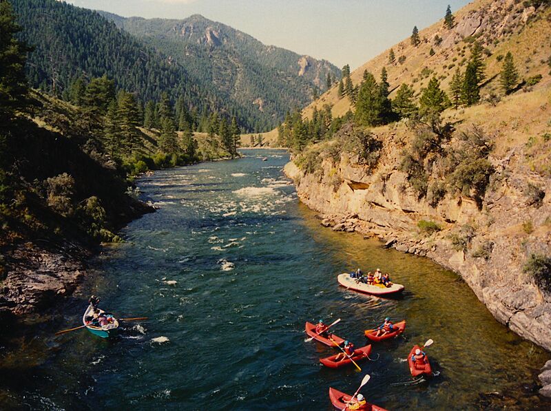 Rafting the Salmon River ID