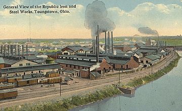 RepublicIron&SteelWorks YoungstownOH 1900s
