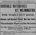 Richmond Planet Wilmington. 1898