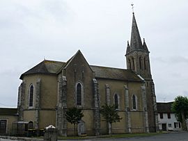 The church of Rivehaute