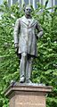 Robert Stephenson - Statue - Euston Railway Station - London - 020504.jpg