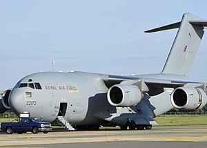 Royal Air Force C-17 August 2010