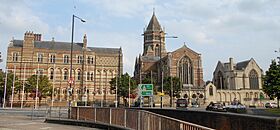 Rugby School buildings from Warwick Street 9.21 (2)