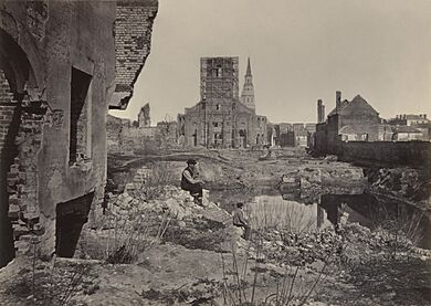 Ruins in Charleston, South Carolina by George N. Barnard - crop