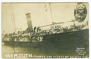 SS Yarmouth, c1920