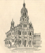 Sacramento cathedral, 1888f