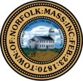 Seal of Norfolk, Massachusetts