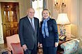 Secretary Clinton Meets With Former South African President F.W. de Klerk