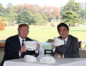 Shinzō Abe and Donald Trump in Kawagoe (1)