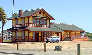 Southern Pacific RR Depot Benicia, CA 1902