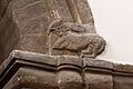 St Benet's arch carving R