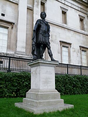 Statue of James II, Trafalgar Square 01
