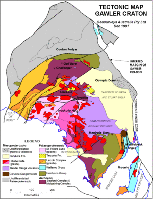 Tectonic Map of Grawler Craton