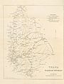 Thana district Places of Interest 1896 map