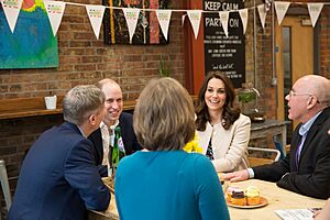 The Duke and Duchess Cambridge at Commonwealth Big Lunch on 22 March 2018 - 120