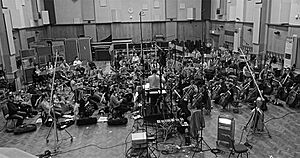 The Royal Philharmonic Orchestra at Abbey Road Studios in 2015