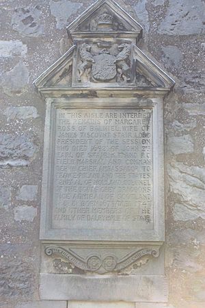 The monument to John Dalrymple, 2nd Earl of Stair, Kirkliston