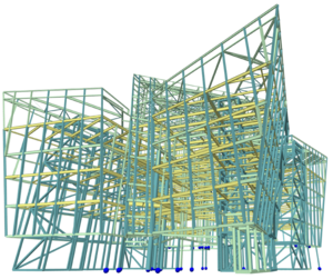 Titanic Building Structural Model