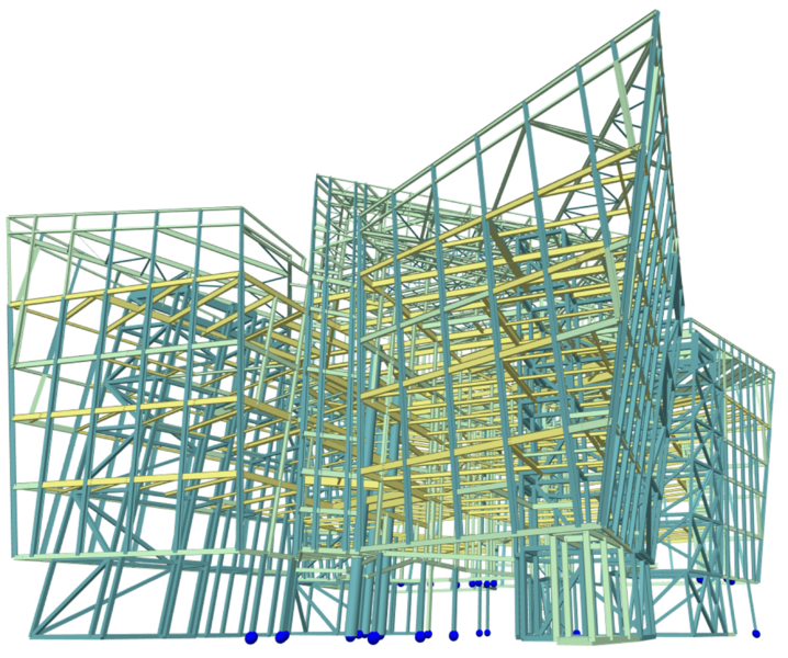 Titanic Building Structural Model