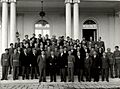 Tito sa narodnim herojima iz Srbije i Makedonije