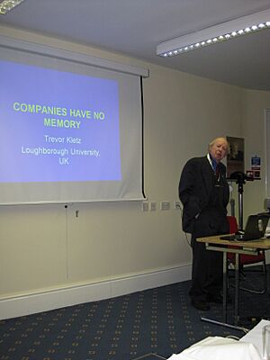 Trevor Kletz, Manchester 2010 2