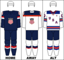 USA national hockey team jerseys - 2014 Winter Olympics