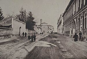 Via fratelli d'Italia, Busto Arsizio - foto d'epoca