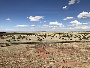 View from atop a Wupatki Pueblo