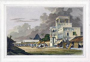 View on the Chitpore Road, Calcutta