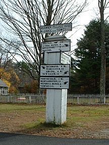 Warwick MA Signpost