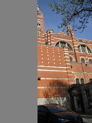 Westminster Cathedral from the south-west