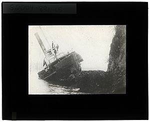 Wreck of the Steamboat, S.S. Beaver, British Columbia (S2004-891 LS)