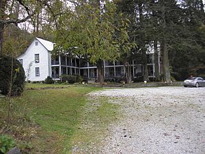 York House - a National Register of Historic Places site that is now a bed and breakfast outside of Mountain City, GA