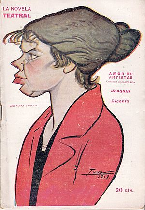1918-04-07, La Novela Teatral, Catalina Bárcena, Tovar
