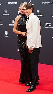 25th Laureus World Sports Awards - Red Carpet - Alex de Minaur, Katie Boulter - 240422 185517