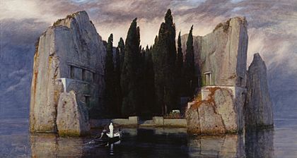 Arnold Böcklin - Die Toteninsel III (Alte Nationalgalerie, Berlin)