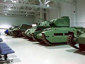 Base Borden Military Museum Indoor Vehicle Display.jpg