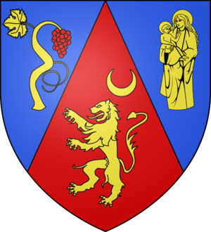 Blason ville fr Guillac (Gironde)