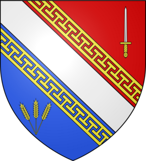 Blason ville fr Mailly-le Camp (Aube)