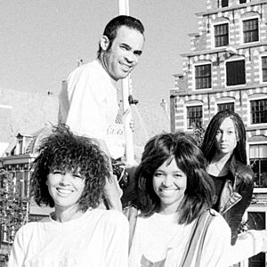 Boney M in Haarlem, 1991 - 01