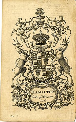 Bookplate-Hamilton Duke of Brandon