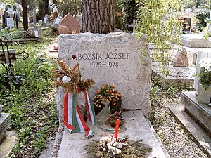 Bozsik József sírja