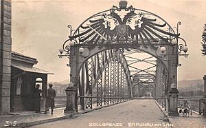 Braunau am Inn custom checkpoint c. 1910
