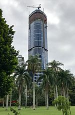 Brisbane Skytower under construction in March 2018