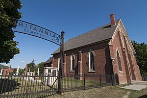 Britannia United Church and Cemetery