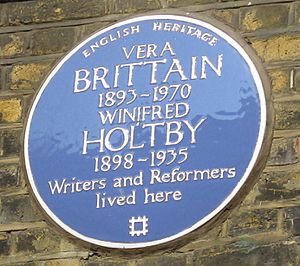 Brittain Holtby Plaque