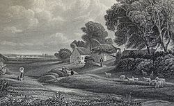 Brow Village, Dumfries & Galloway, Chalybeate well used by Robert Burns