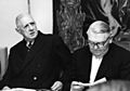 Bundesarchiv B 145 Bild-F020548-0018, Bonn, Bundeskanzler Erhard mit Charles de Gaulle