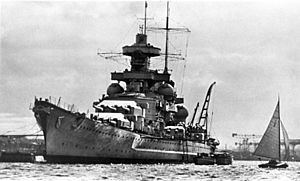 Bundesarchiv DVM 10 Bild-23-63-46, Schlachtschiff "Scharnhorst"