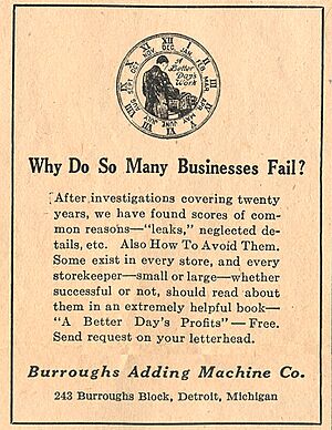 Burrough's Adding Machines, 1914